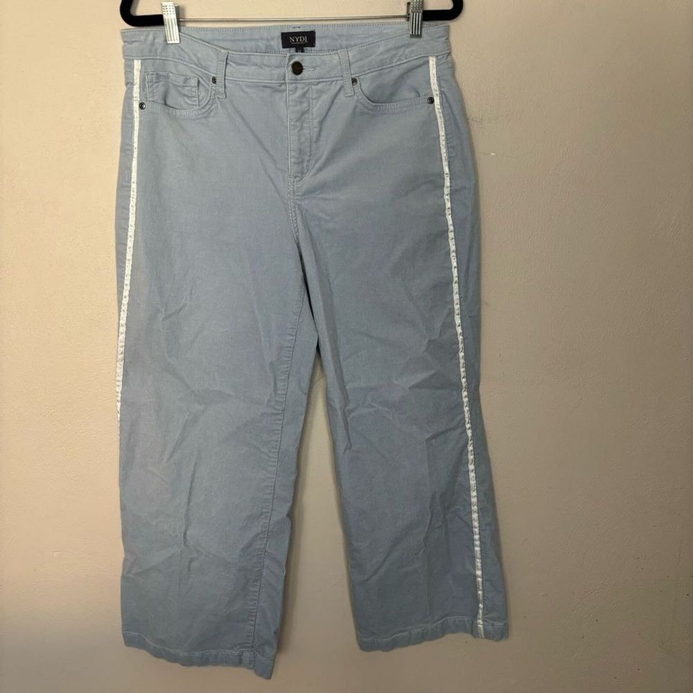 NYDJ Light Blue Wide Leg Pants